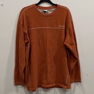 Men’s Columbia Orange Long Sleeve Shirt